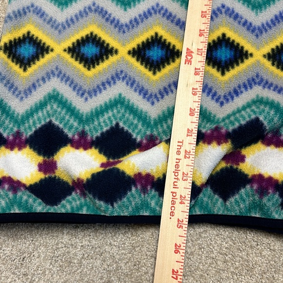 PATAGONIA Synchilla SNAP-T Fleece PULLOVER Aztec TIMBER TWIST Chevron Women M - Picture 6 of 8